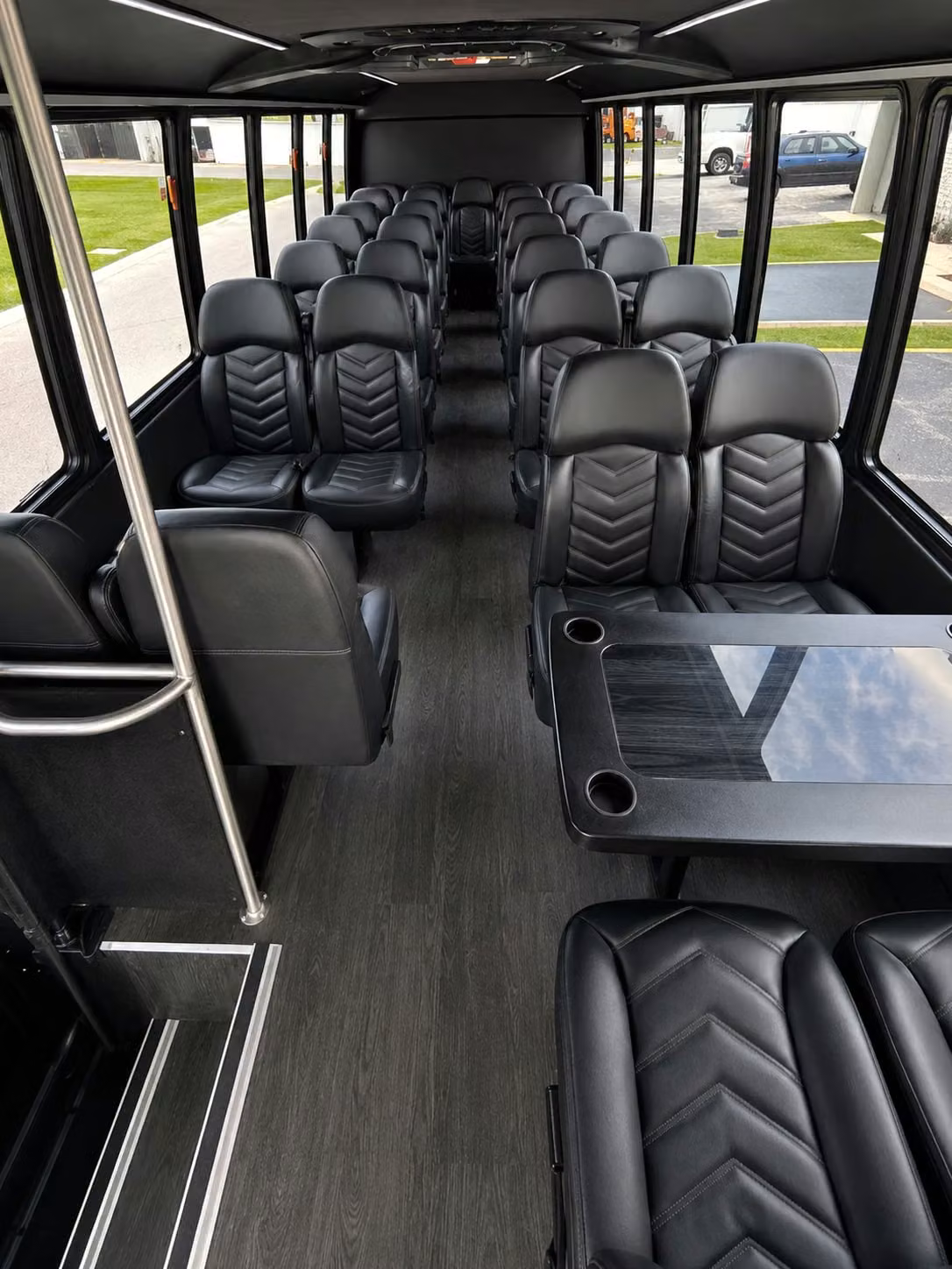 20 passenger minibus inside