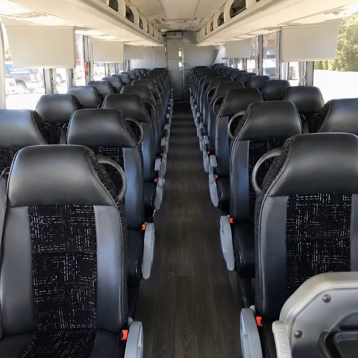 baton rouge charter bus inside