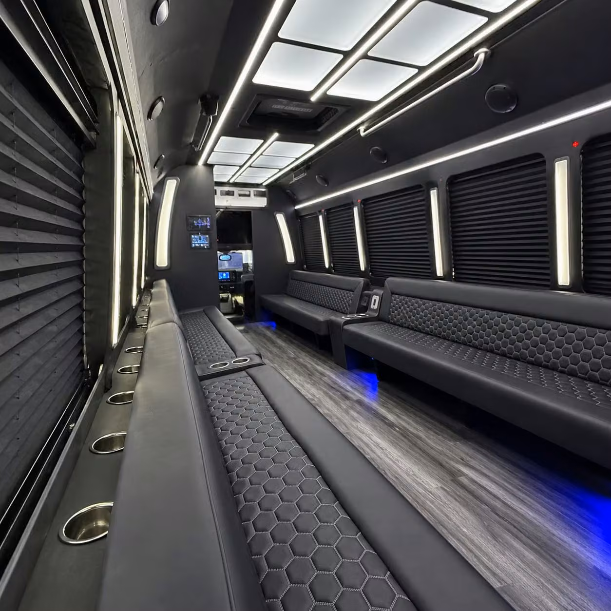 party bus interior